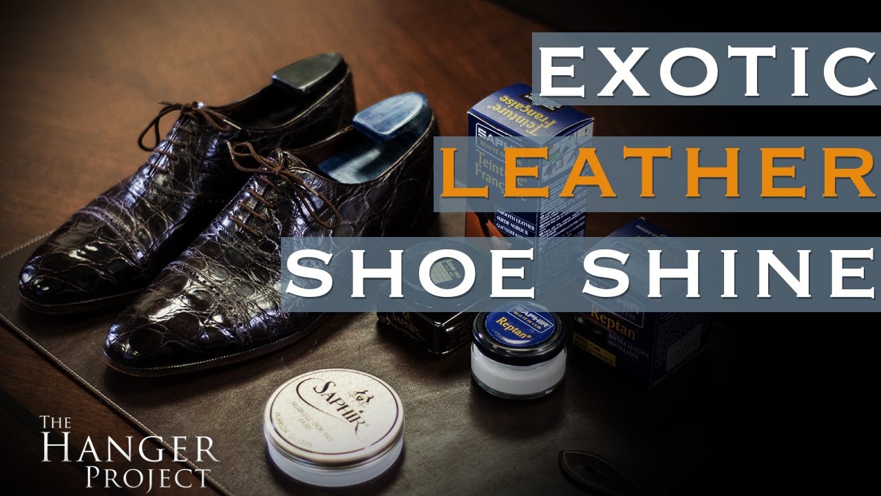 How to Polish Reptile Leather Shoes