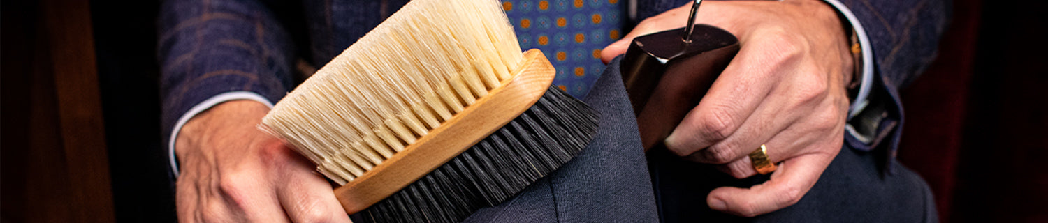 Clothing Brush for Wool, Textile or Fabric Materials by Valentino Garemi