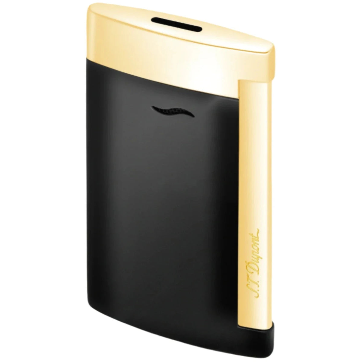 S.T. Dupont Slim 7 Black & Golden Finish Lighter