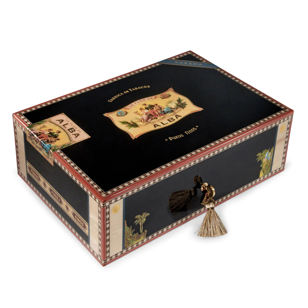 Elie Bleu Black Sycamore Alba Humidor (200 cigars)