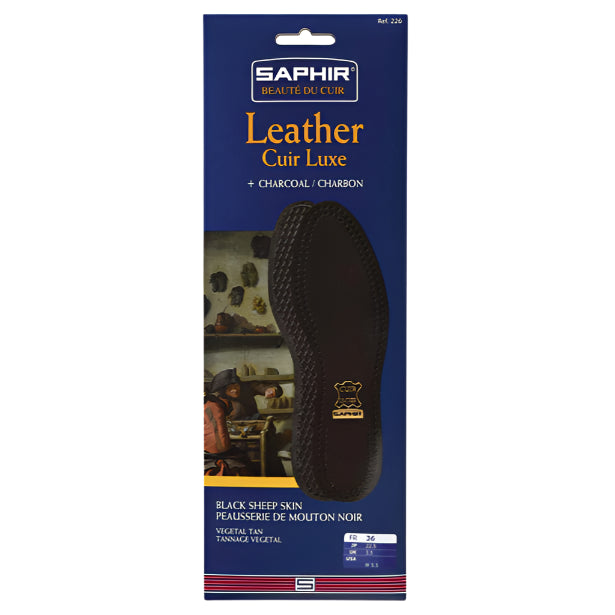 Saphir Leather Insole w Charcoal Bottom | KirbyAllison.com display picture 1