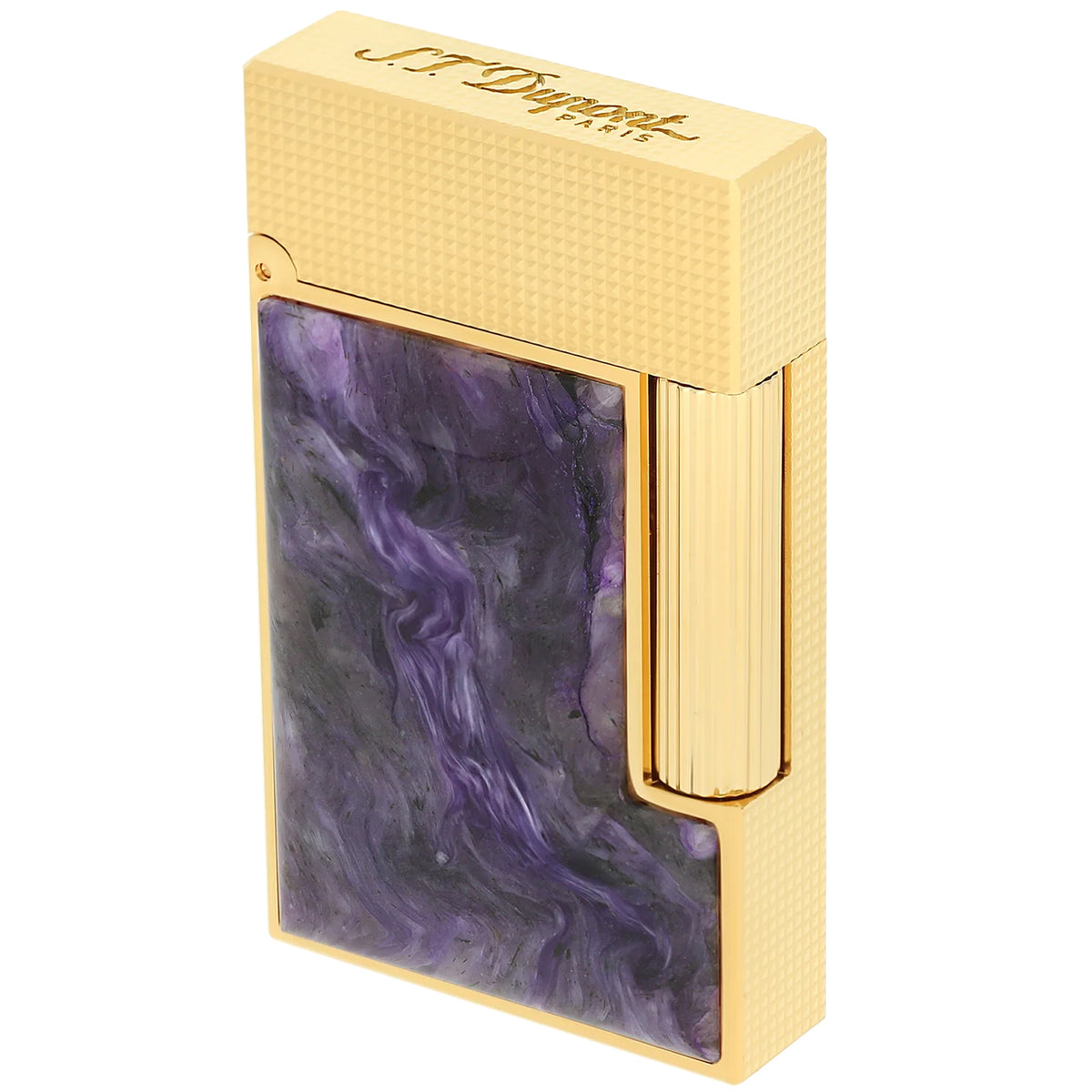 S.T. Dupont Limited Edition Line 2 Charoïte Stone Lighter