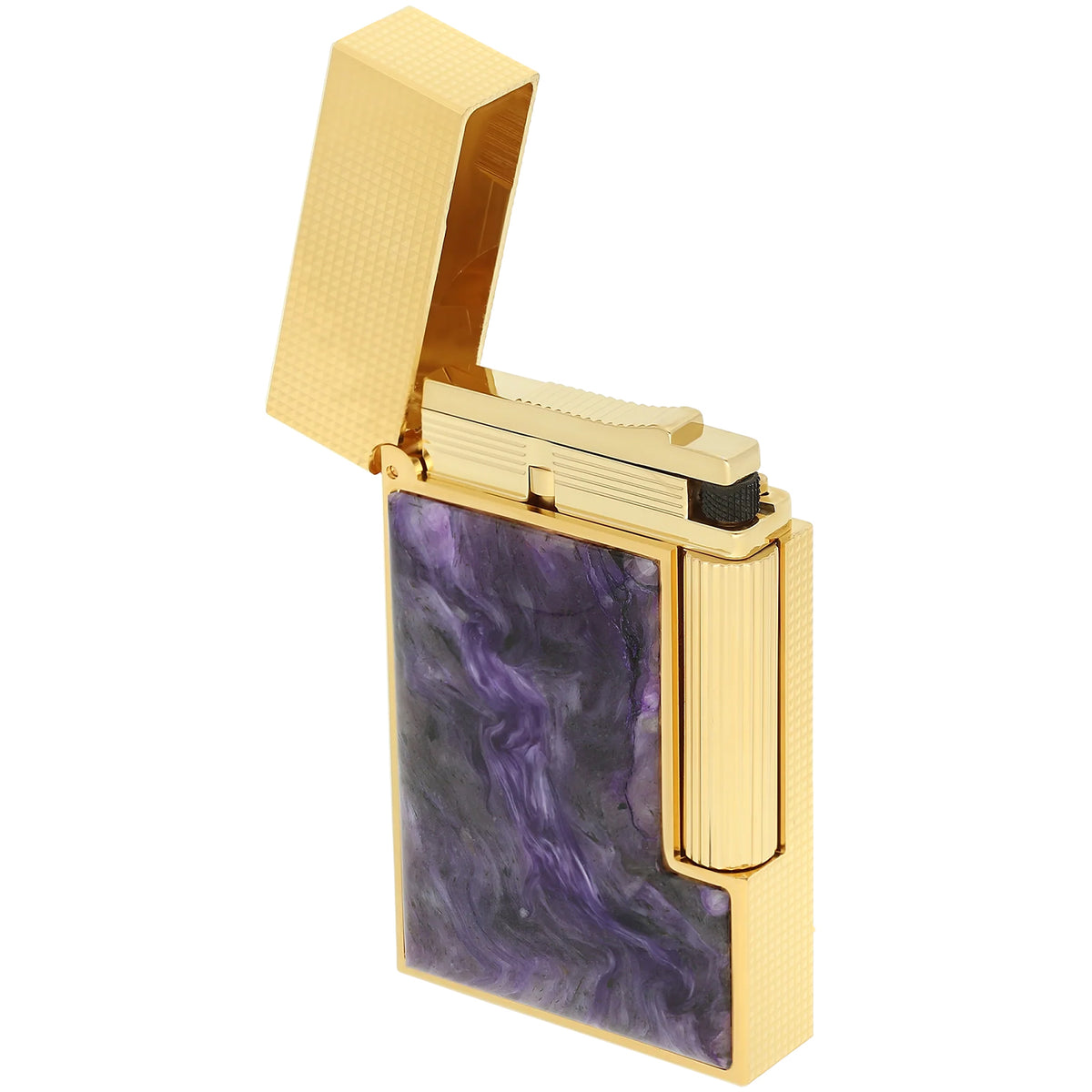 S.T. Dupont Limited Edition Line 2 Charoïte Stone Lighter