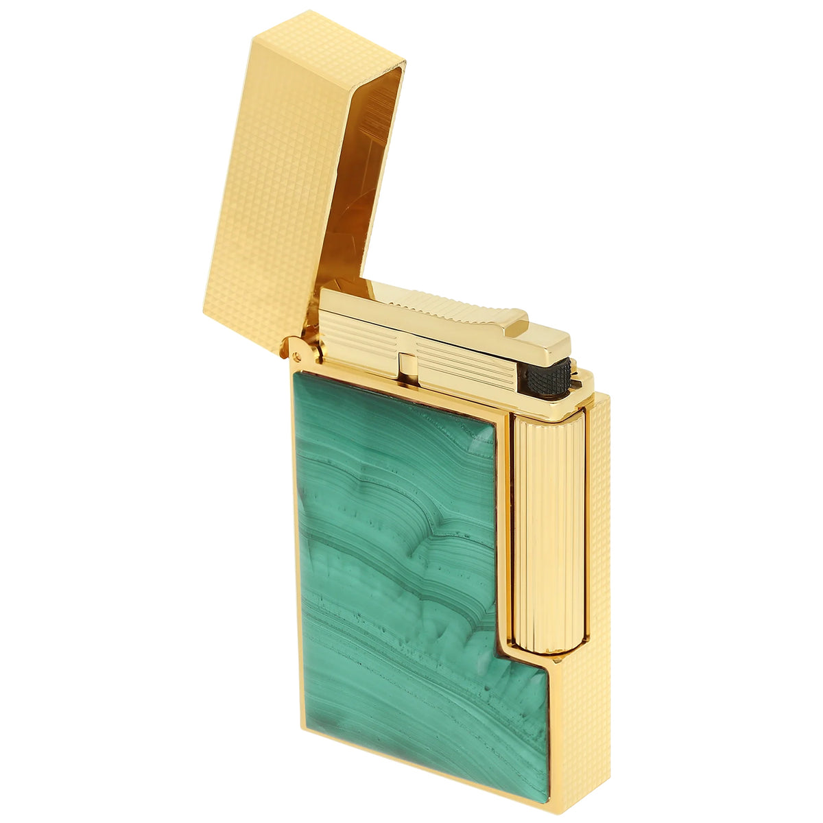 S.T. Dupont Limited Edition Line 2 Malachite Stone Lighter