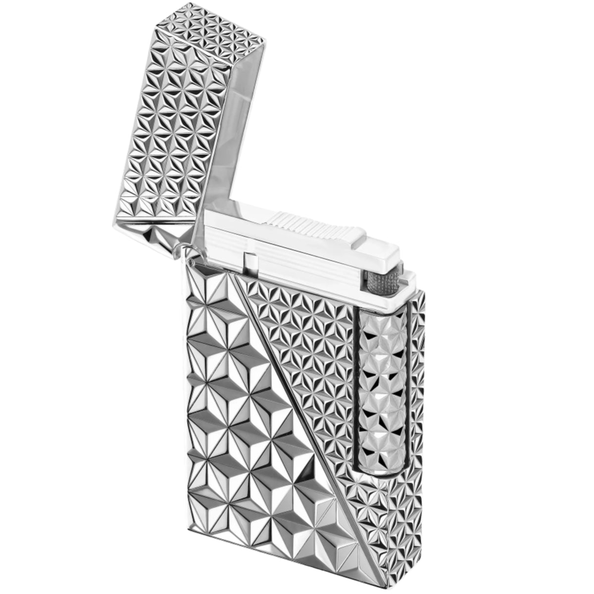 S.T. Dupont Double Fire X Palladium Line 2 Lighter