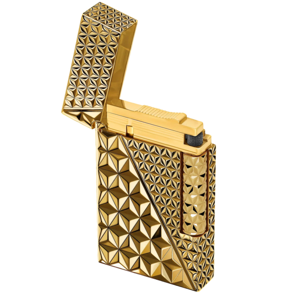 S.T. Dupont Double Fire X Gold Line 2 Lighter