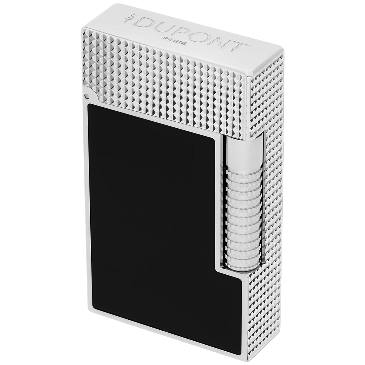 S.T. Dupont Le Grand Cling Black Lacquer Palladium Lighter