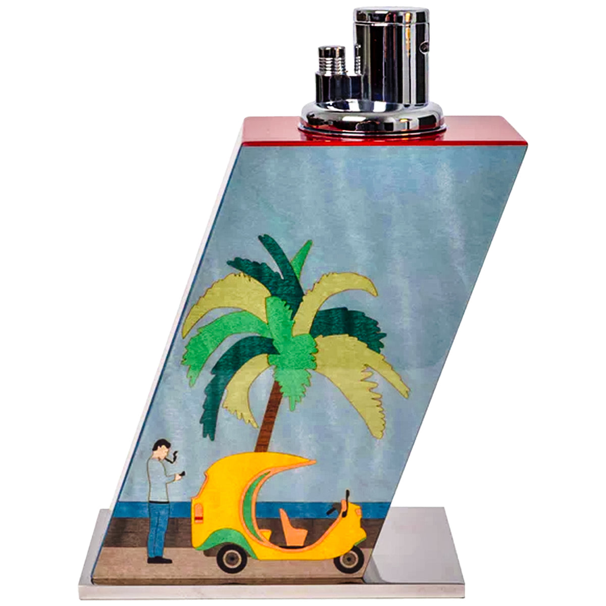 Elie Bleu Casa Cubana "Carousel" Table Lighter