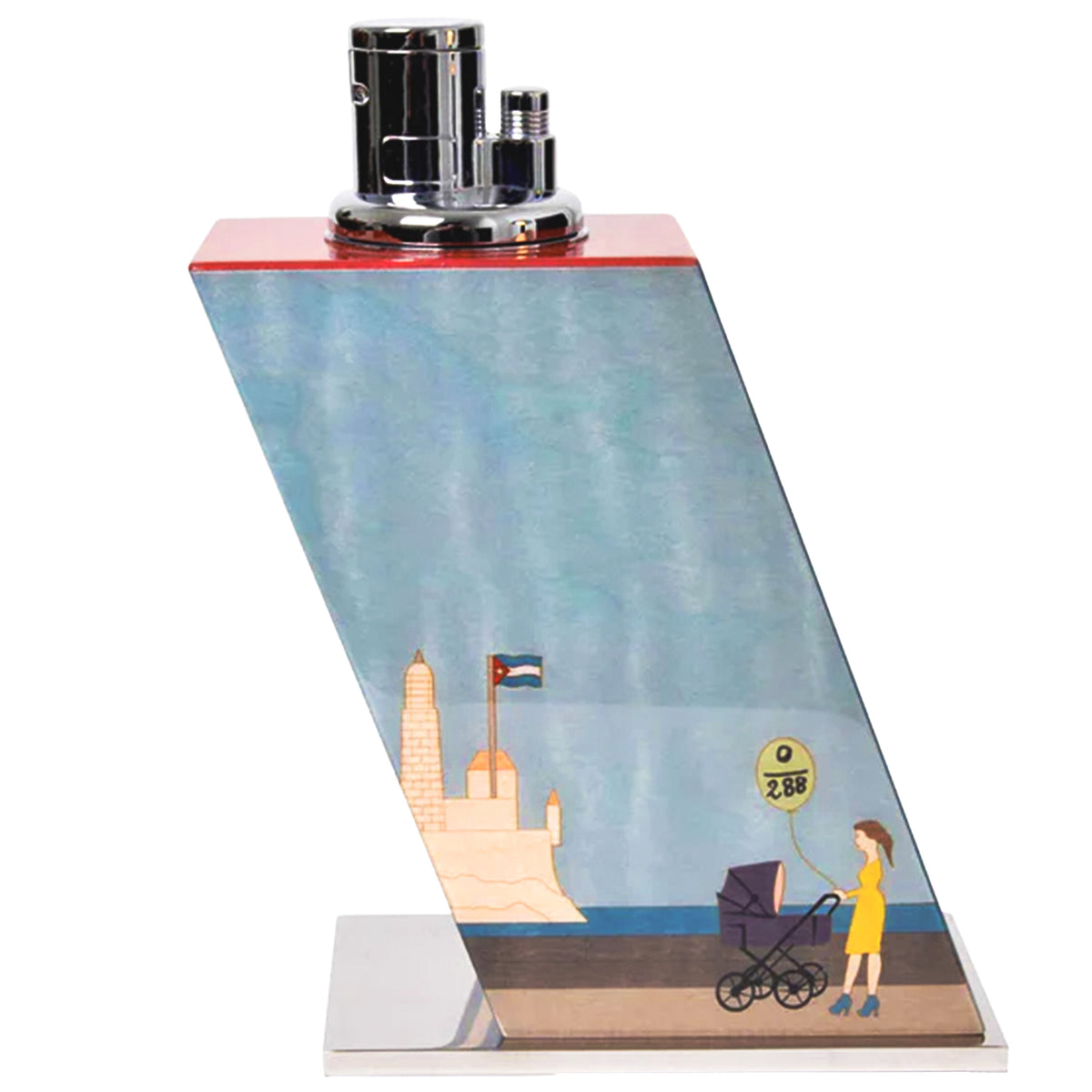 Elie Bleu Casa Cubana "Carousel" Table Lighter