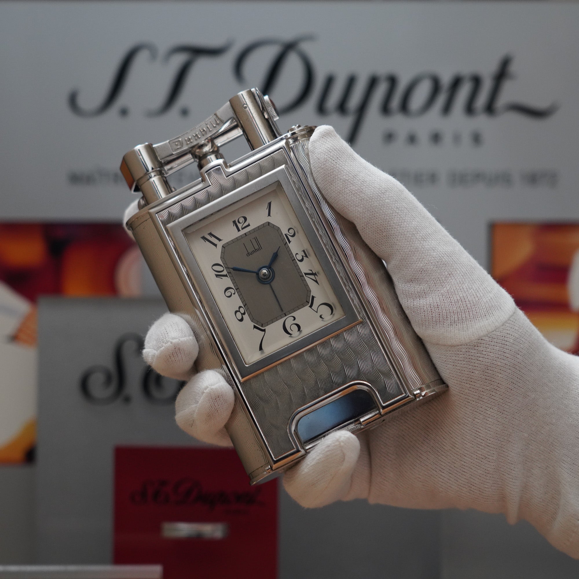 Vintage 1990 Dunhill Limited to Only 200 Giant Charleston Silver