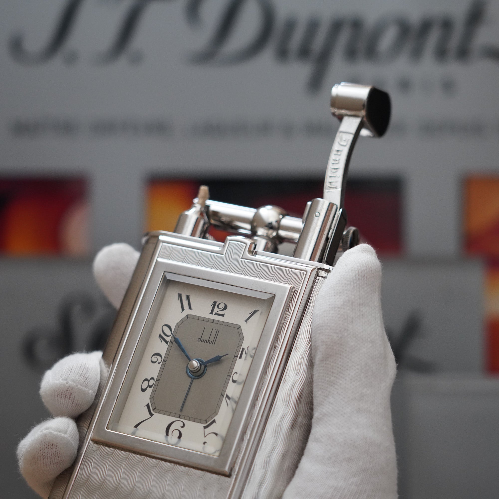 Vintage 1990 Dunhill Limited to Only 200 Giant Charleston Silver