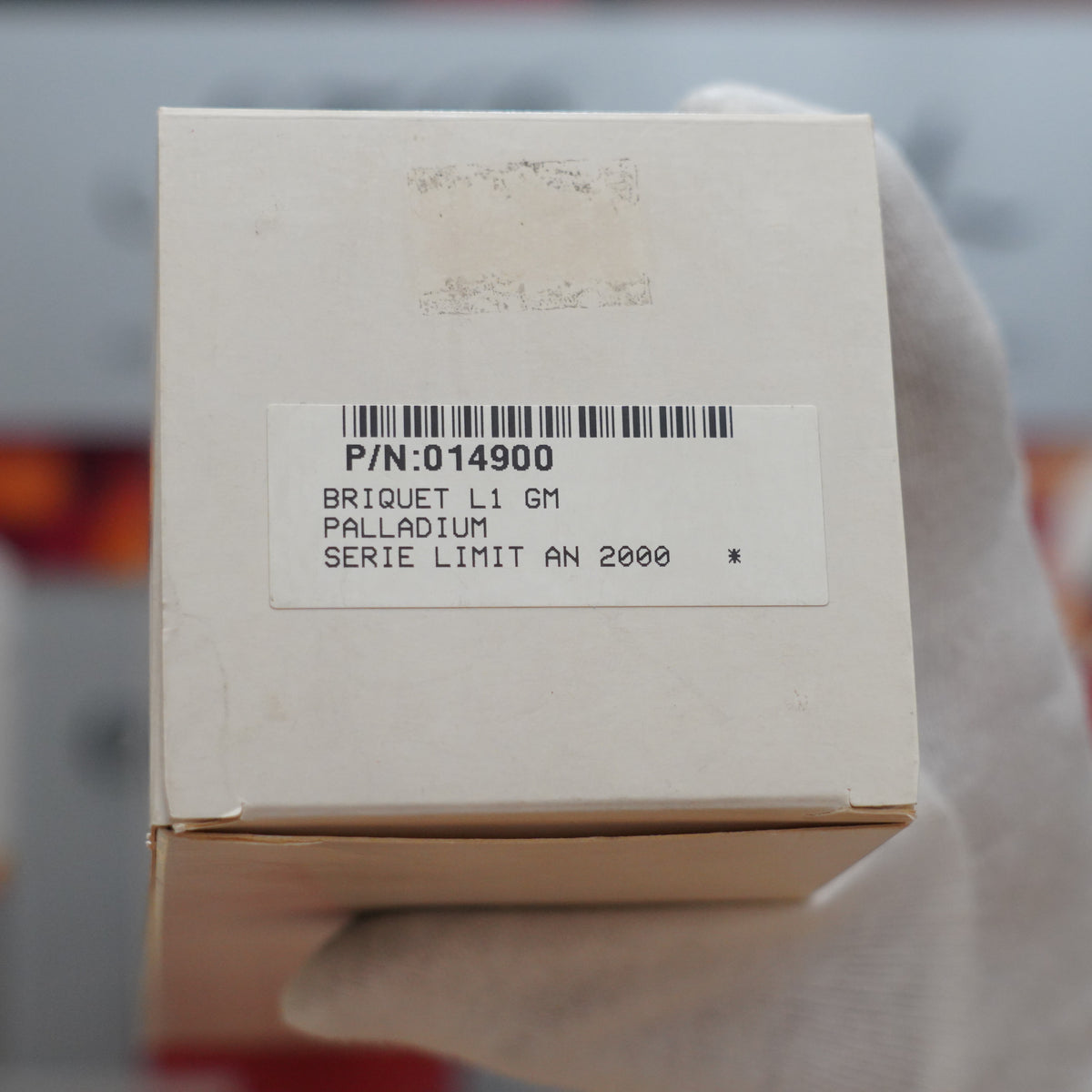 Vintage S.T. Dupont Limited Grand Master Perspective 2000 Palladium Plated Lighter