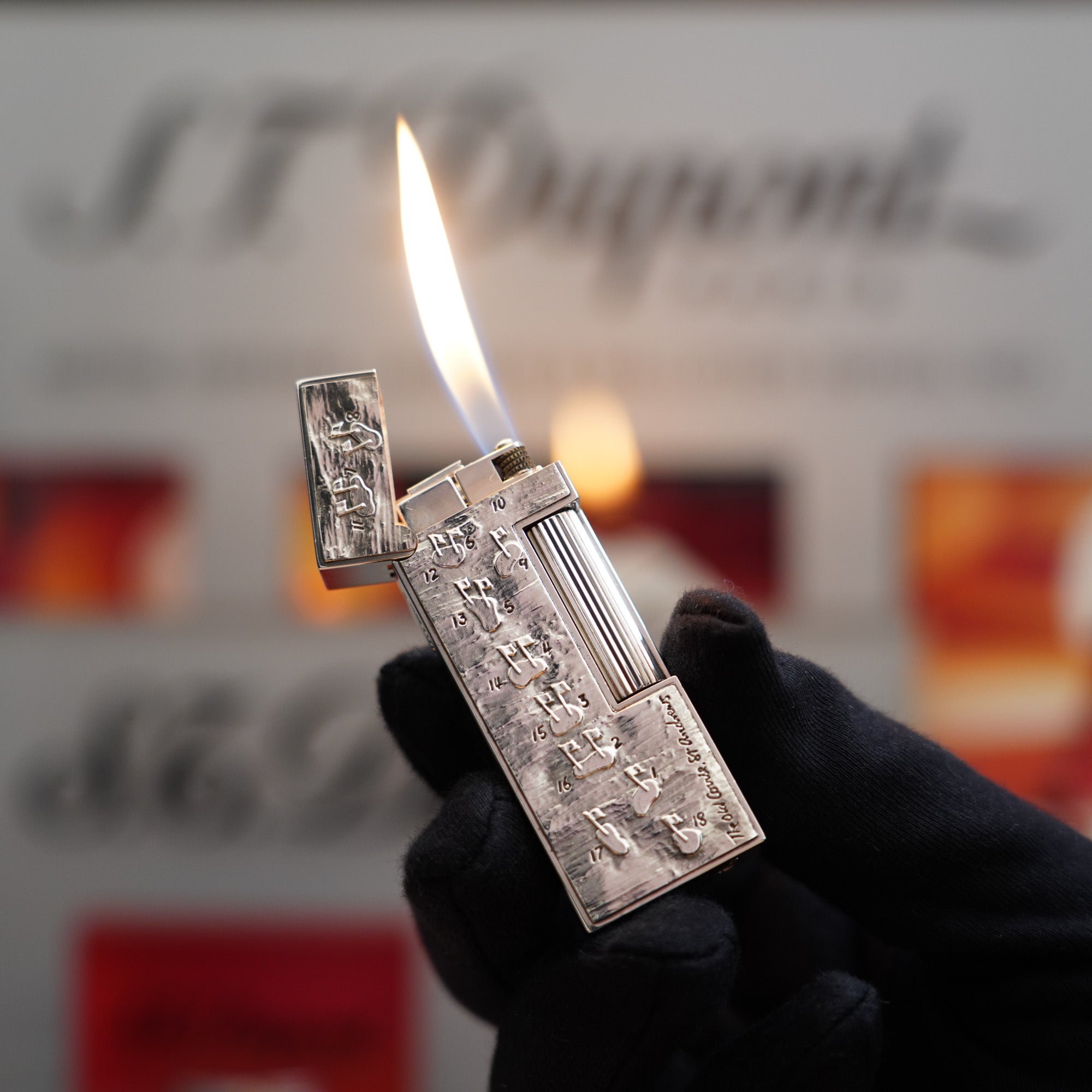 Vintage 1999 Dunhill “Great Golf Courses” Limited Edition Lighter