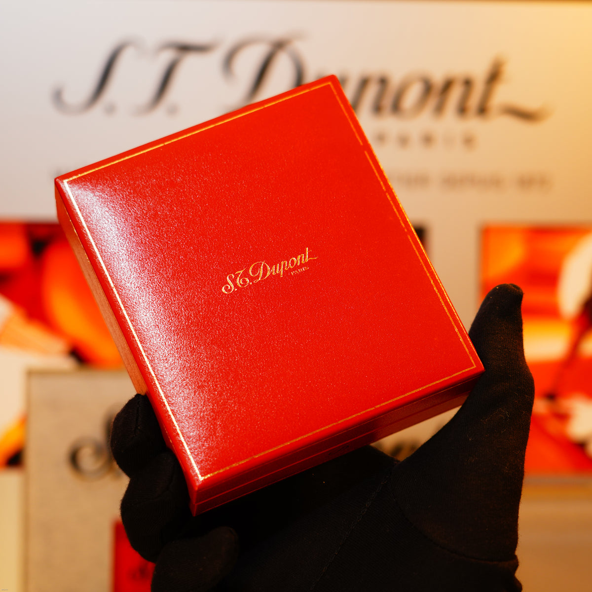 Vintage 1990 S.T. Dupont Ligne 1 “Diamond Head” Lighter – New Old Stock in Amazing Condition, Complete Full Set