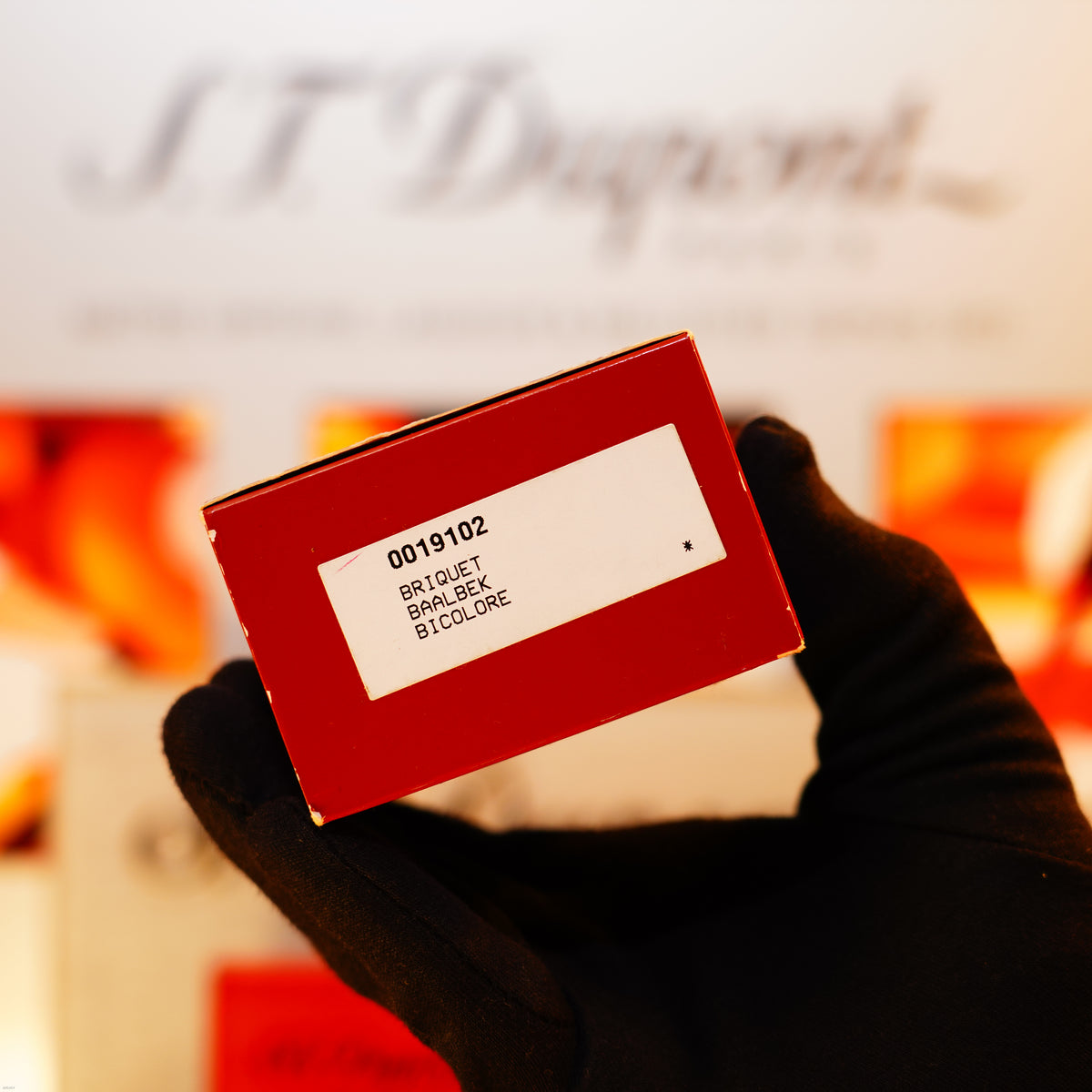 Vintage 1994 S.T. Dupont “Soubreny” Lighter – Two‑Tone Silver Exterior with Golden Interior, Full Set, Good Condition