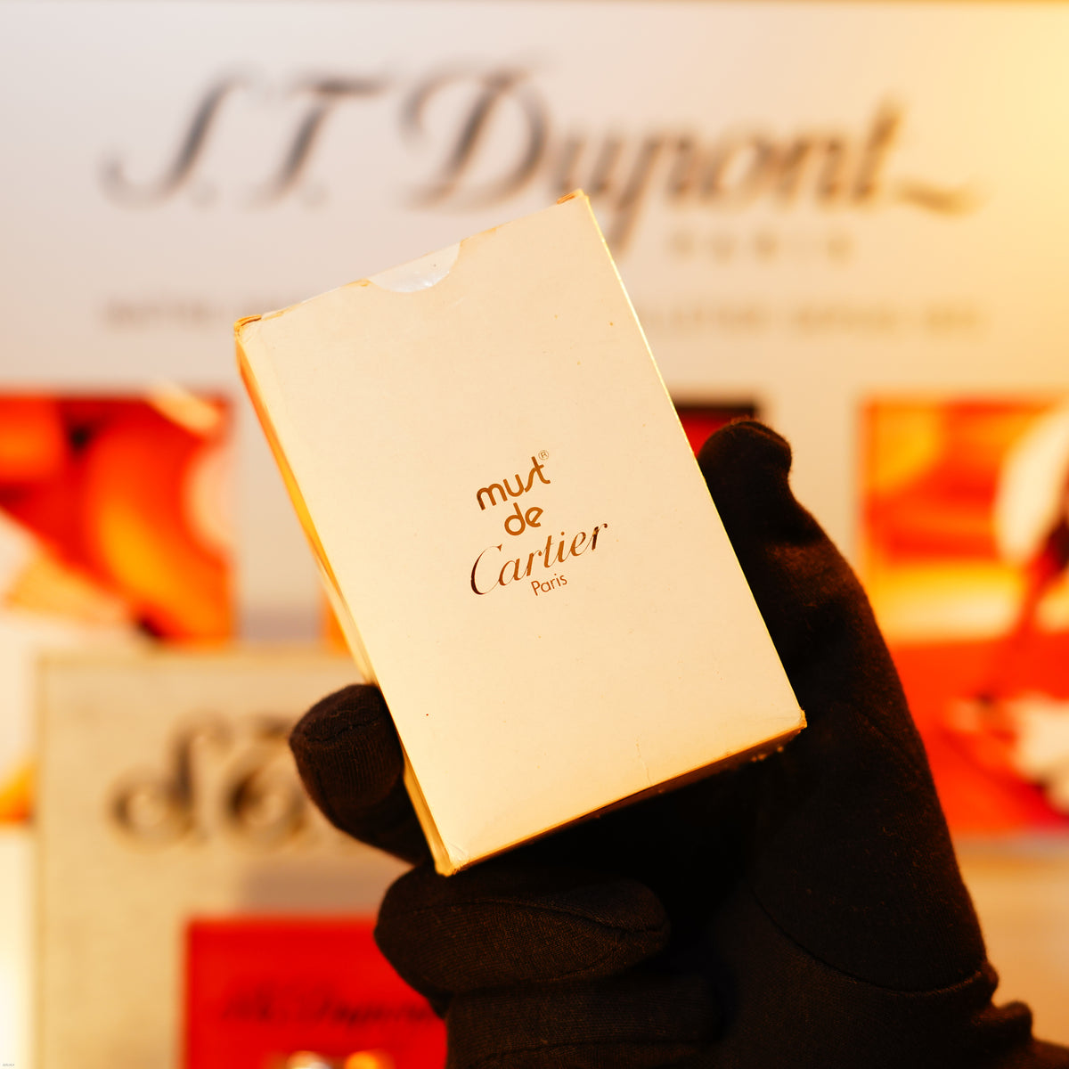 Vintage 1980 Cartier Heavy 24k Gold finish Lighter – Rare 3D Guilloché Pattern, Full Set with Box & Documents