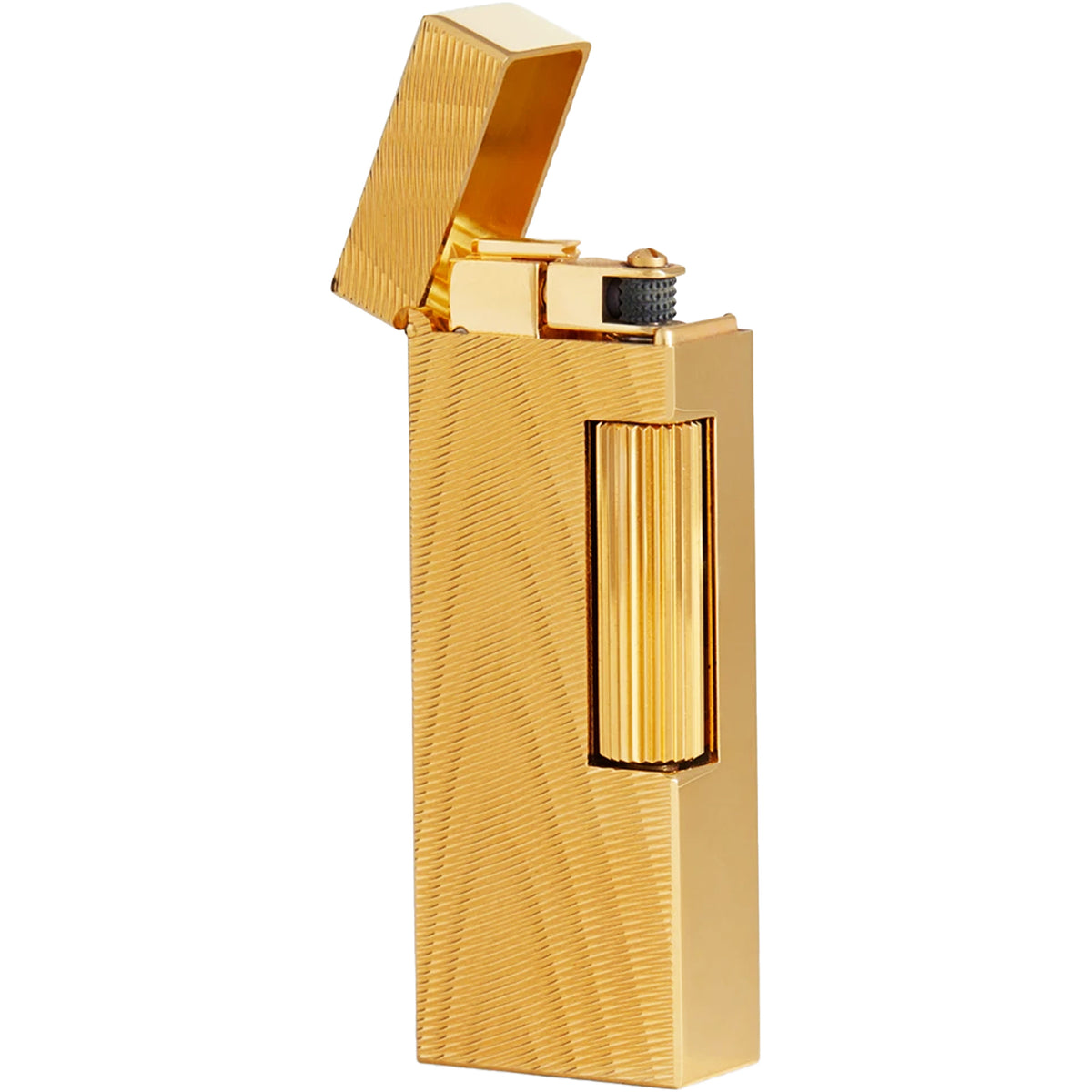 Dunhill Moire Gold Finish Rollagas Lighter
