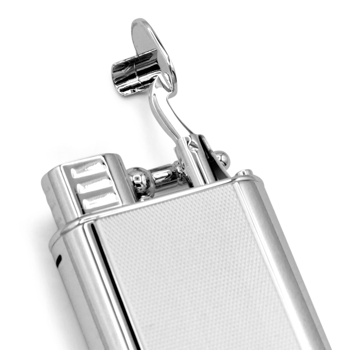 Dunhill Barley Palladium Finish Turbo Lighter | KirbyAllison.com