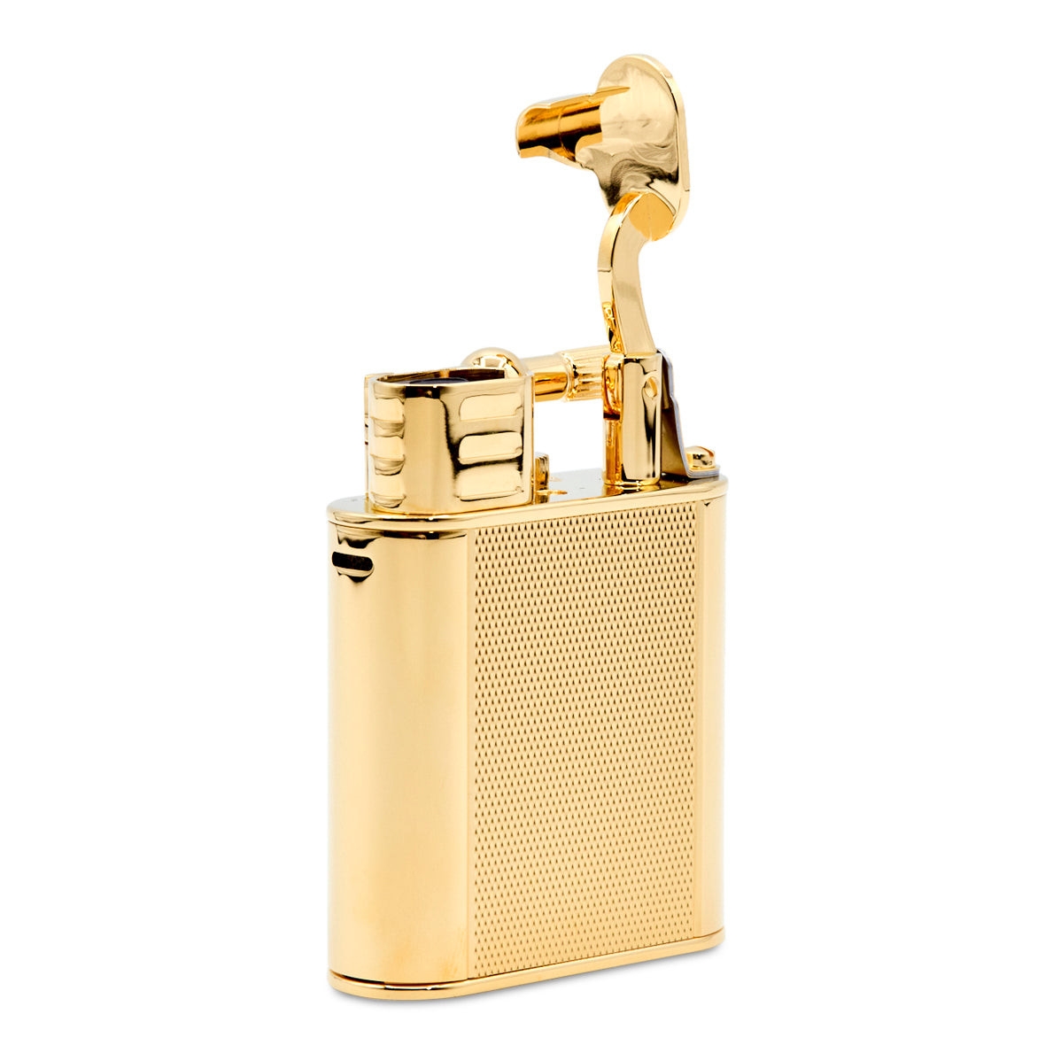 Dunhill Barley Gold Finish Turbo Lighter | KirbyAllison.com