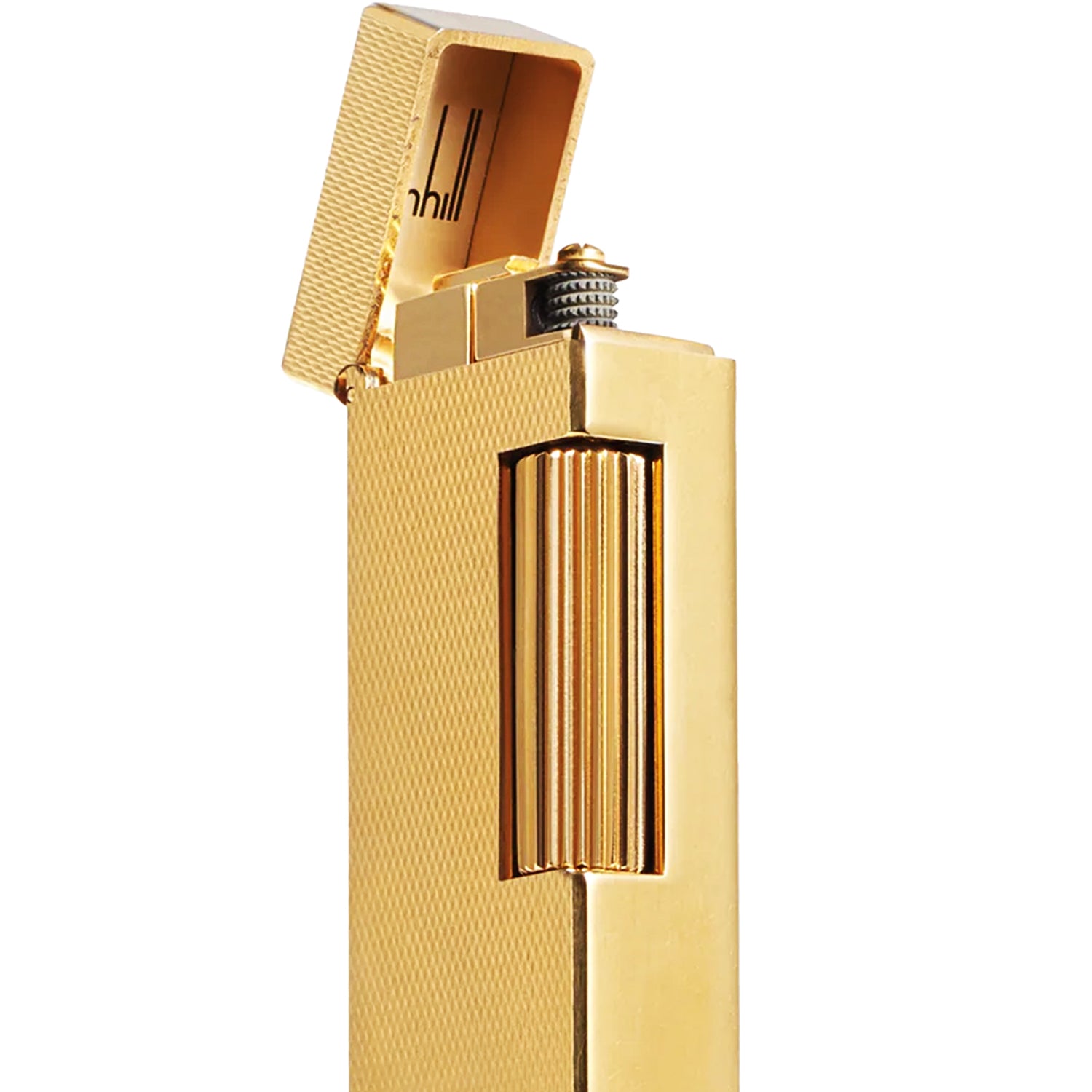 Dunhill Barley Gold Finish Rollagas Lighter | KirbyAllison.com