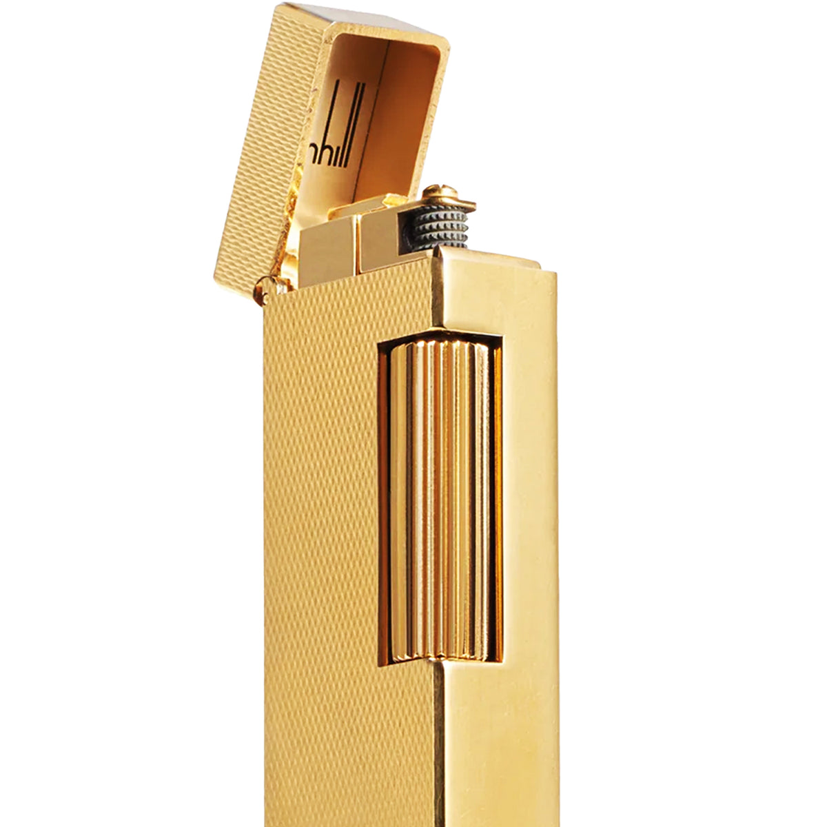 Dunhill Barley Gold Finish Rollagas Lighter | KirbyAllison.com