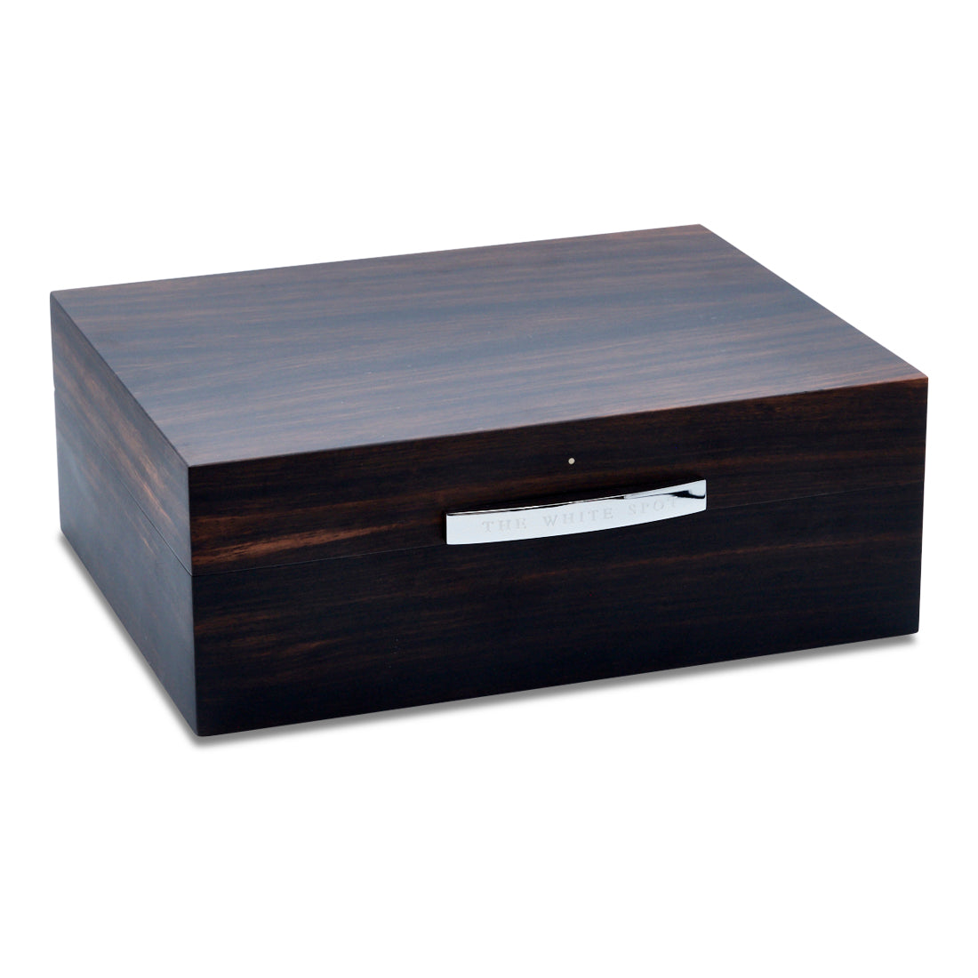 Dunhill White Spot Macassar Humidor (50 cigars) | KirbyAllison.com