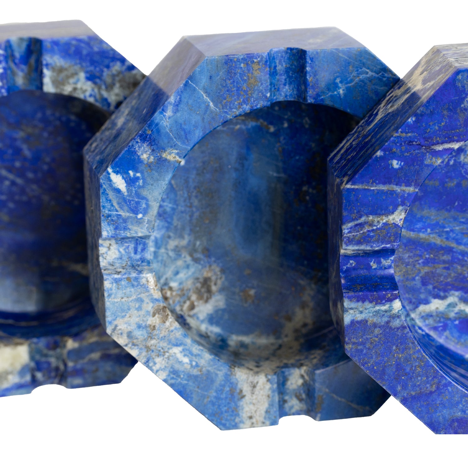 Kirby Allison Lapis Lazuli Cigar Ashtray | KirbyAllison.com