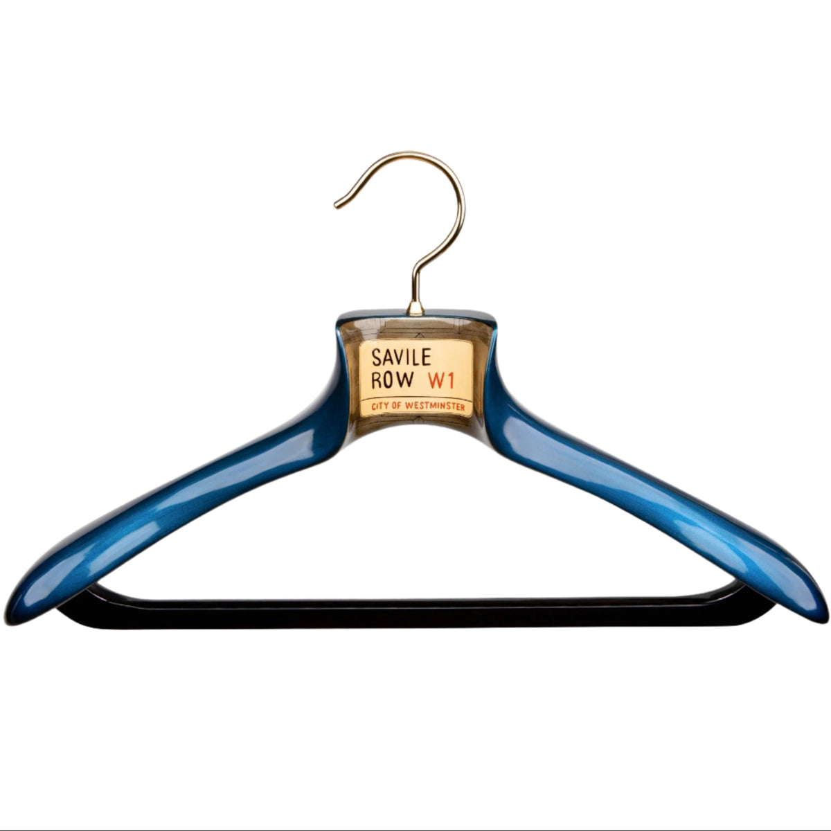 Nakata Wajima Urushi Saville Row Blue Limited Edition Hanger