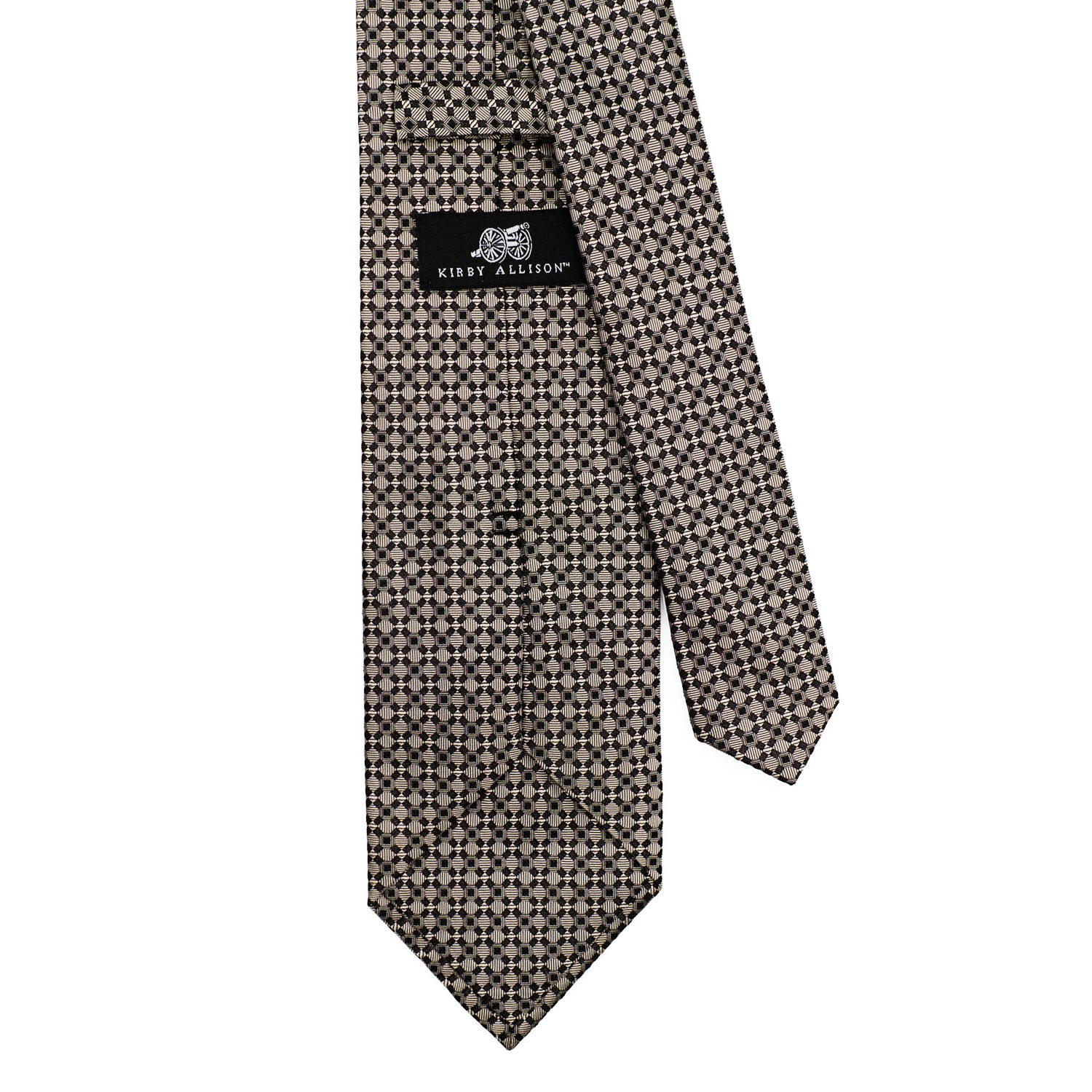 Sovereign Grade Silver & Black Gatsby Bodiam Archive Tie
