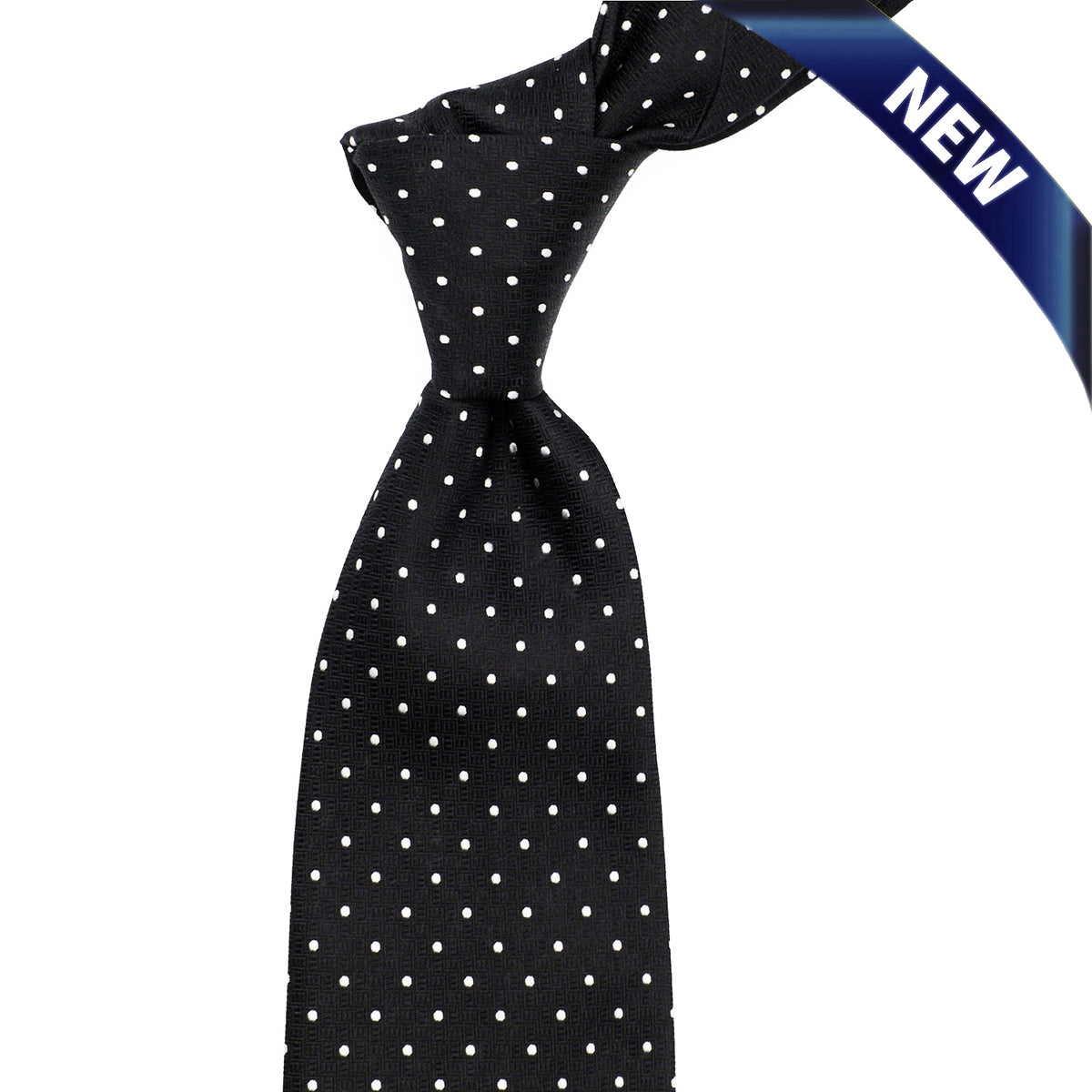 Sovereign Grade Black Small Dot Bodiam Archive Tie