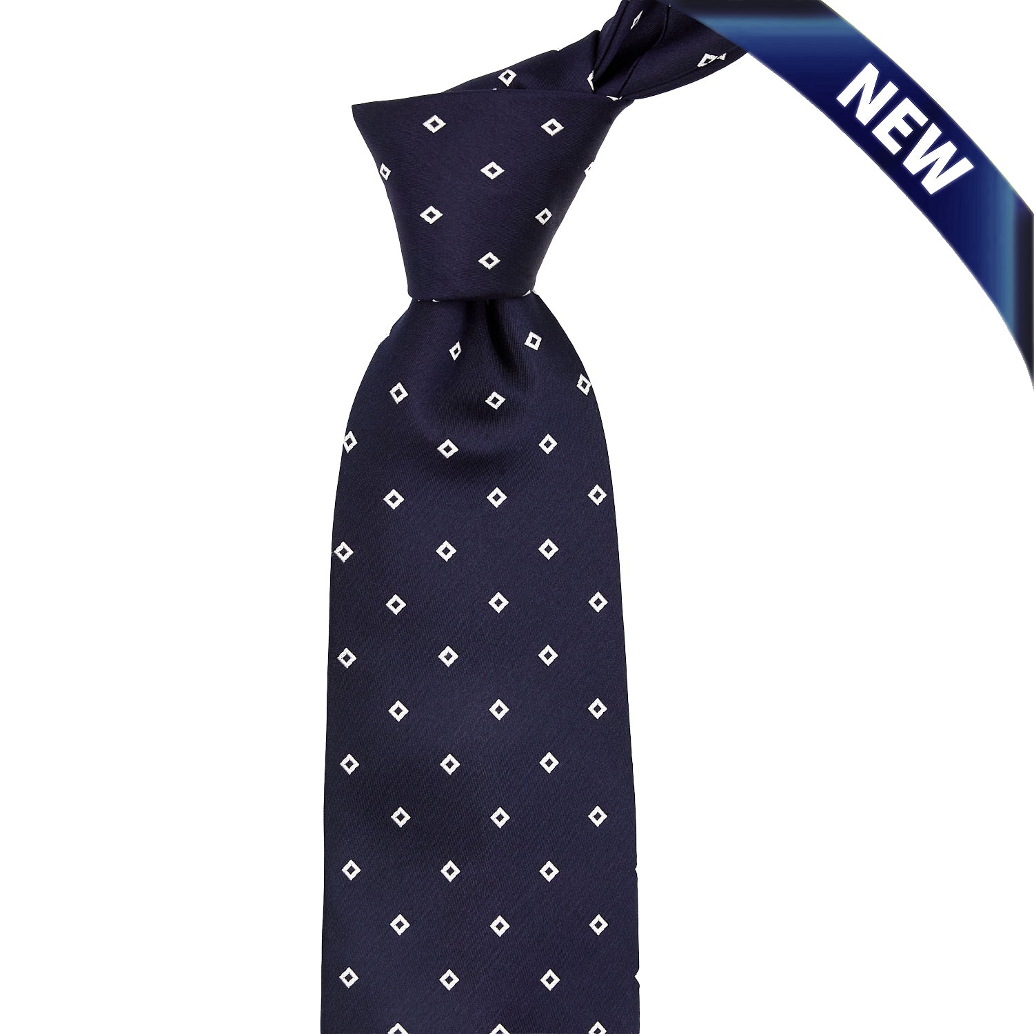 Sovereign Grade Midnight Repeating Square Bodiam Archive Tie