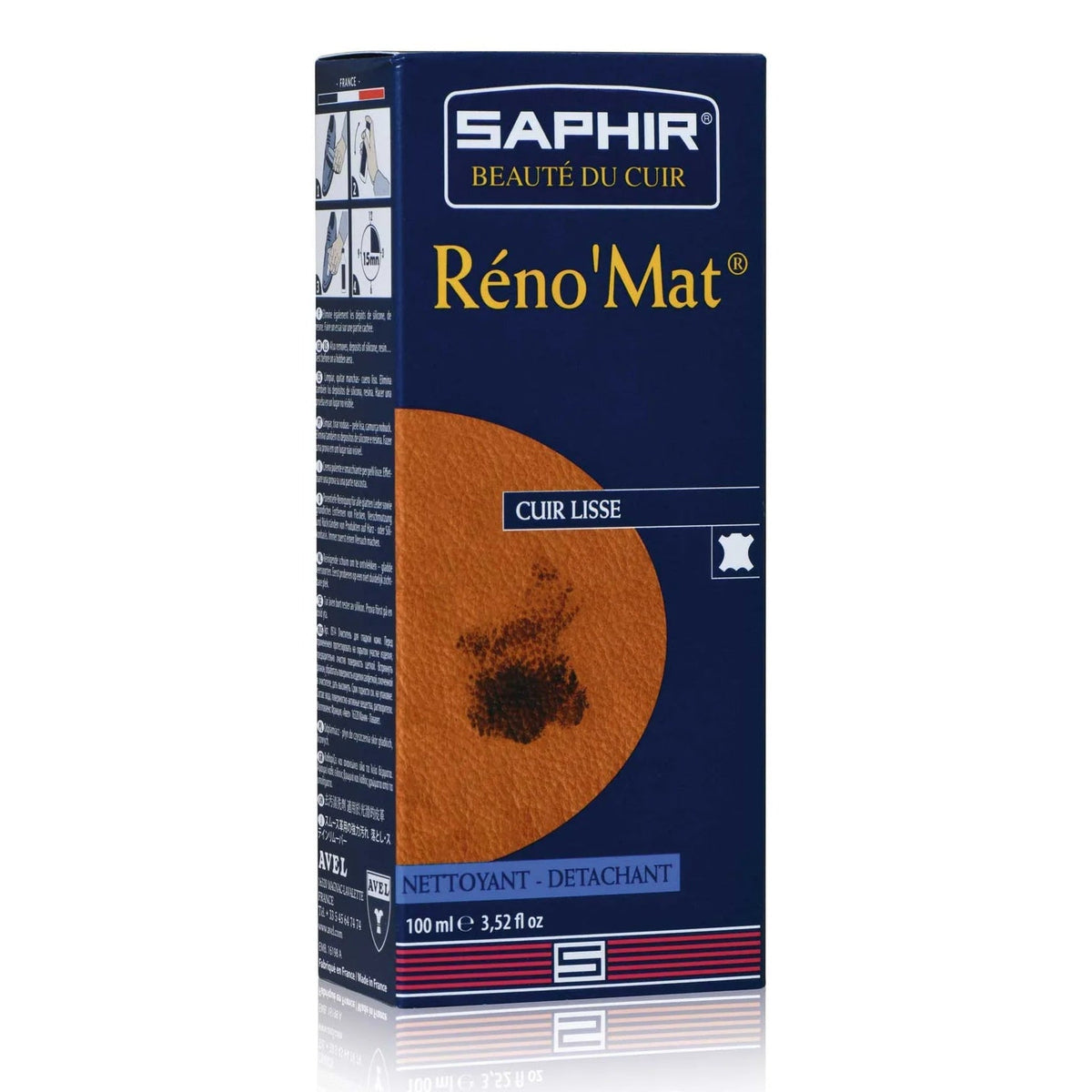 Saphir Médaille d’Or Reno'Mat Leather Cleaner - 100ml