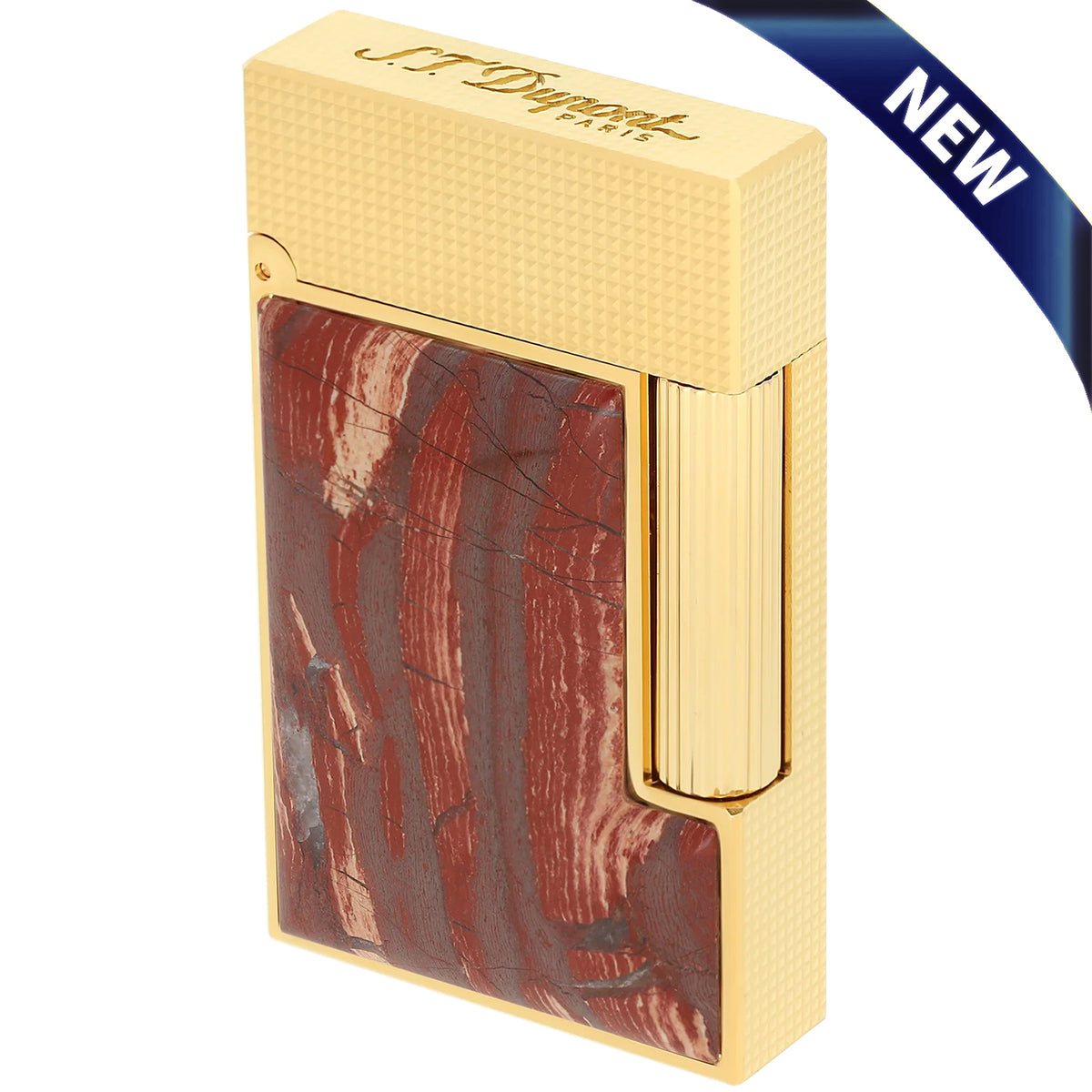 S.T. Dupont Limited Edition Line 2 Snake Skin Jasper Stone Lighter