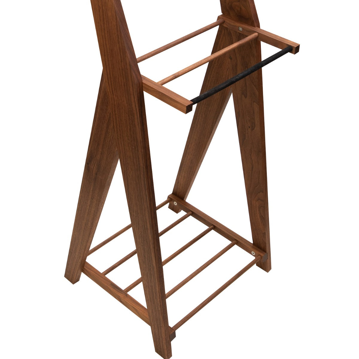 Wood valet online stand