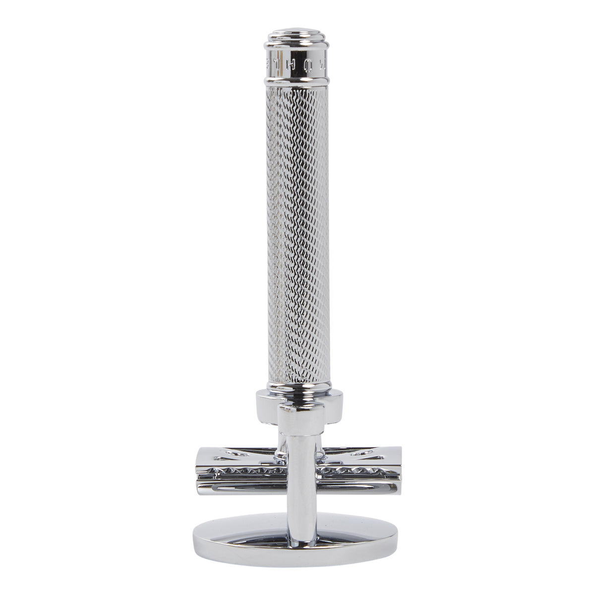 An elegant Muhle Safety Razor Stand by KirbyAllison.com.