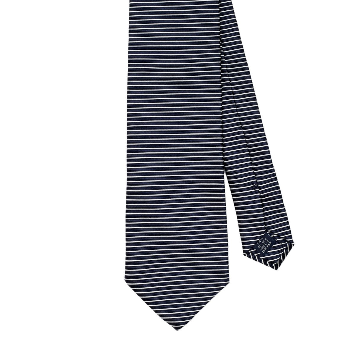 Sovereign Grade Horizontal Stripe Jacquard Tie | KirbyAllison.com