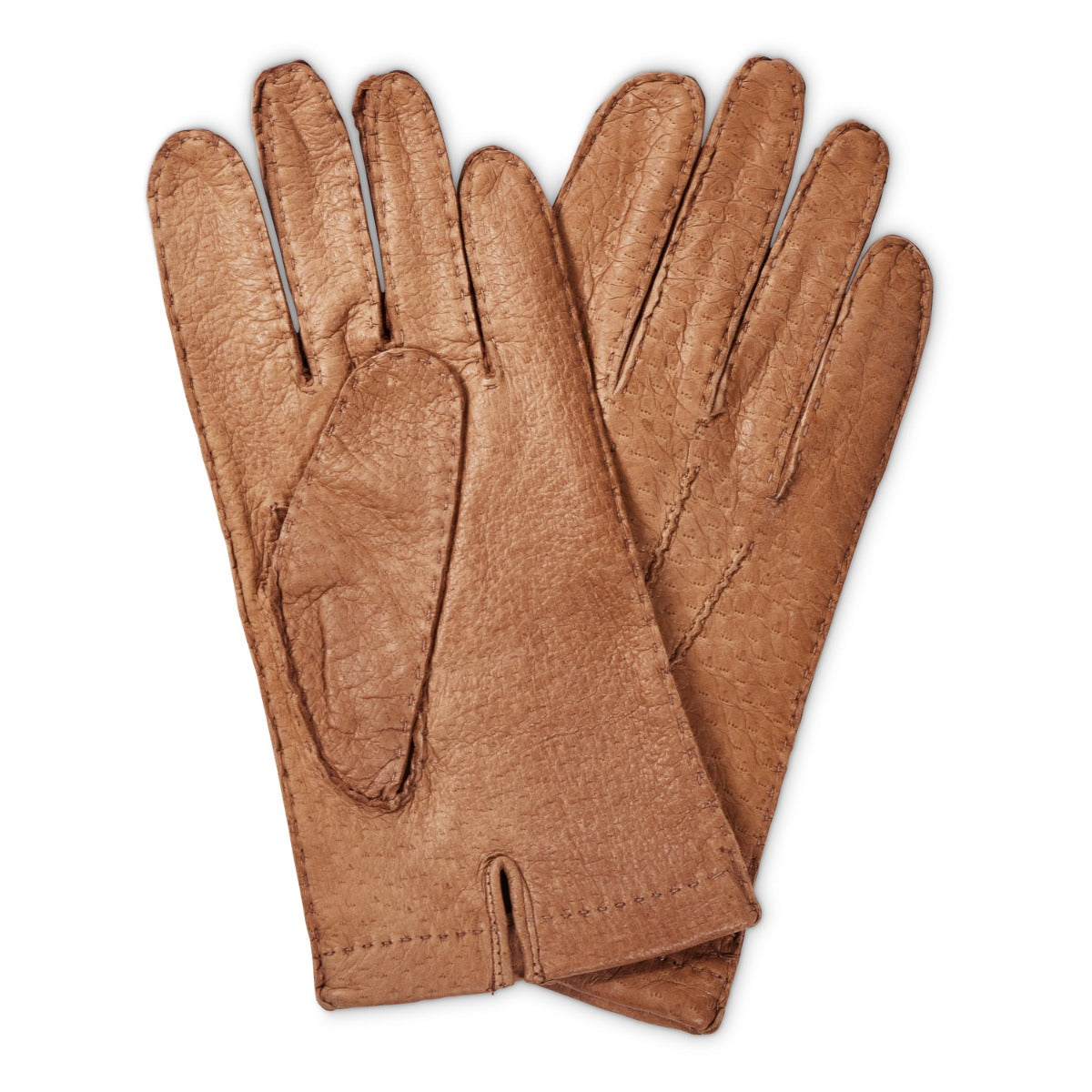 handschuhe peccary Sovereign Grade Light Brown Peccary Leather Gloves, Unlined Small: 8.0 in