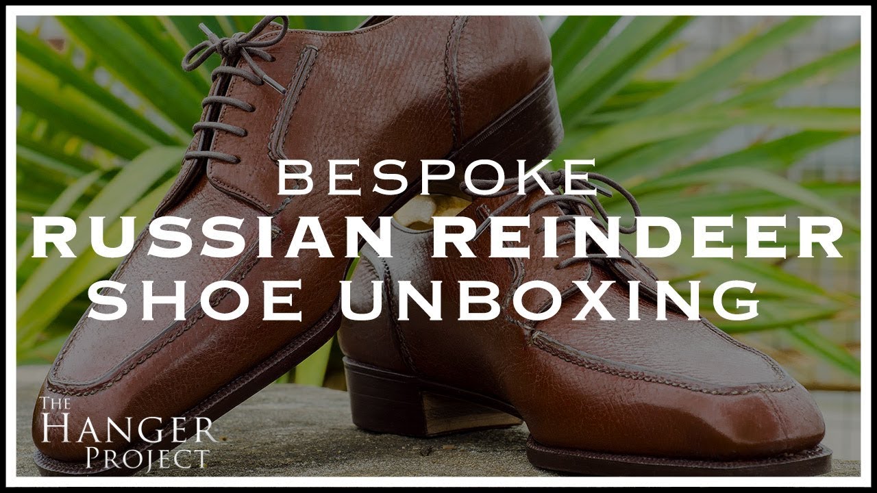 Bespoke Russian Reindeer Shoe Unboxing - George Cleverley