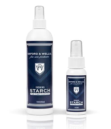 best spray starch for dress shirts Amazon.com: Oxford & Wells Premium Wrinkle Releaser Spray Starch - Ironing Spray, Fragrance-Free, Non-Aerosol Fabric Care - Non-Flaking, Non-Streaking, Gentle on Fabrics - Wrinkle Spray for Clothes