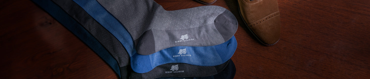 sovereign grade socks and dress shoe