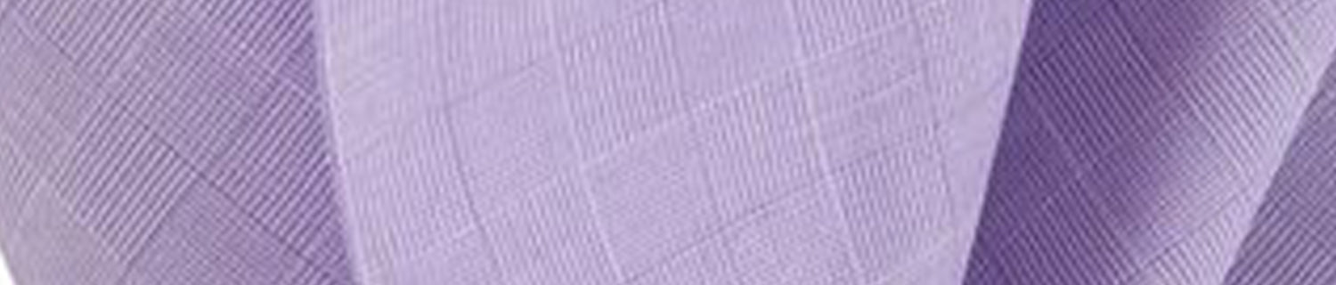 Close-up of a blue and white woven fabric with a geometric pattern, featuring repeating vertical and horizontal lines creating a textured design.