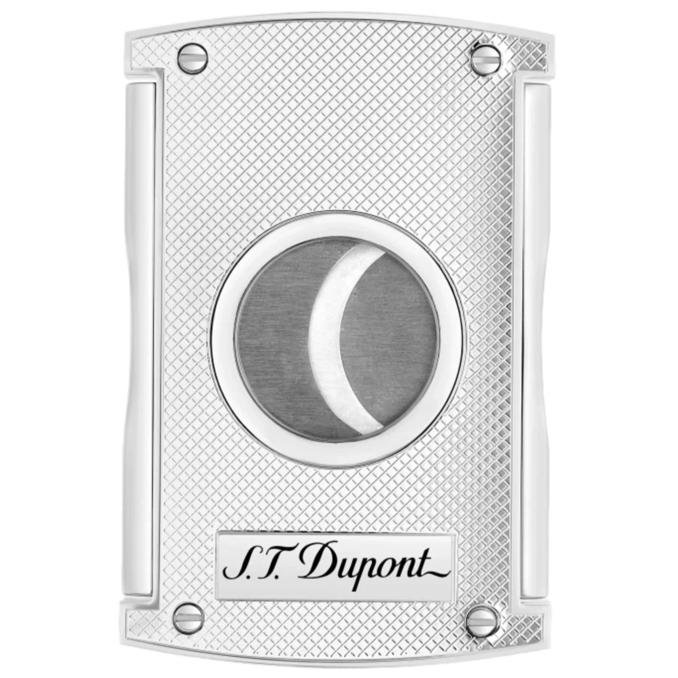 S.T. Dupont Chrome Grid Maxijet Cigar Cutter