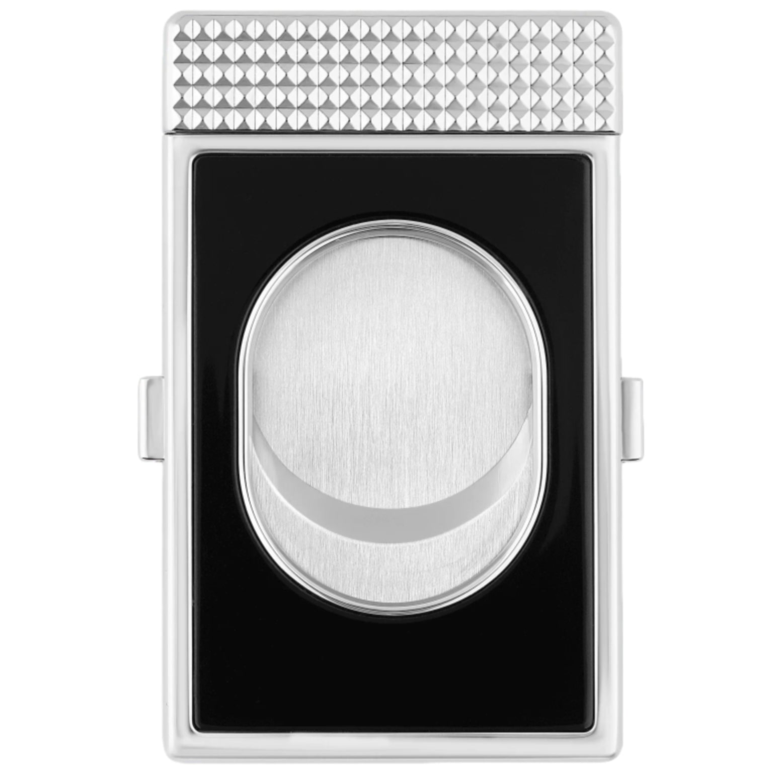 S.T. Dupont Slim Black & Chrome Cigar Cutter