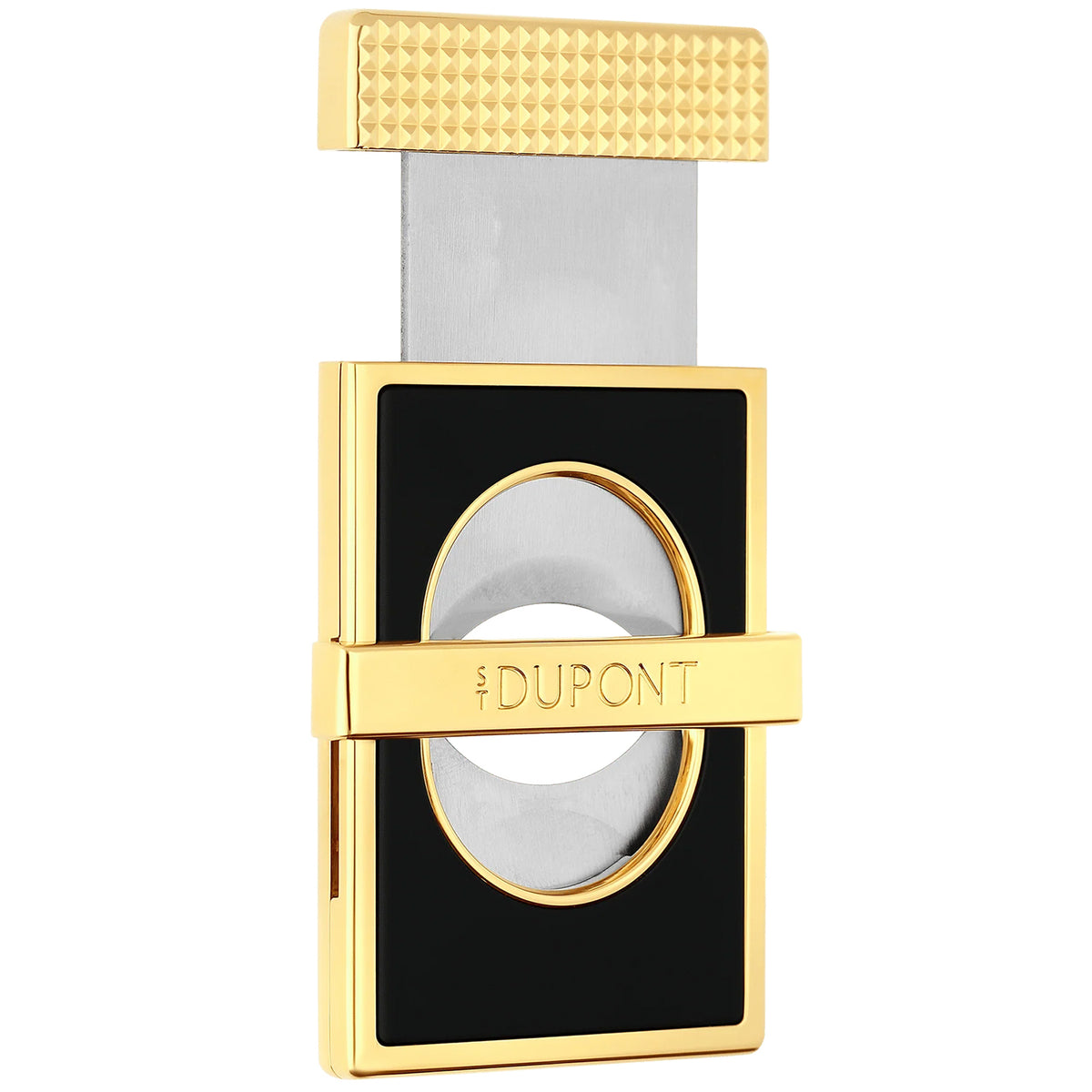 S.T. Dupont Slim Black & Gold Cigar Cutter