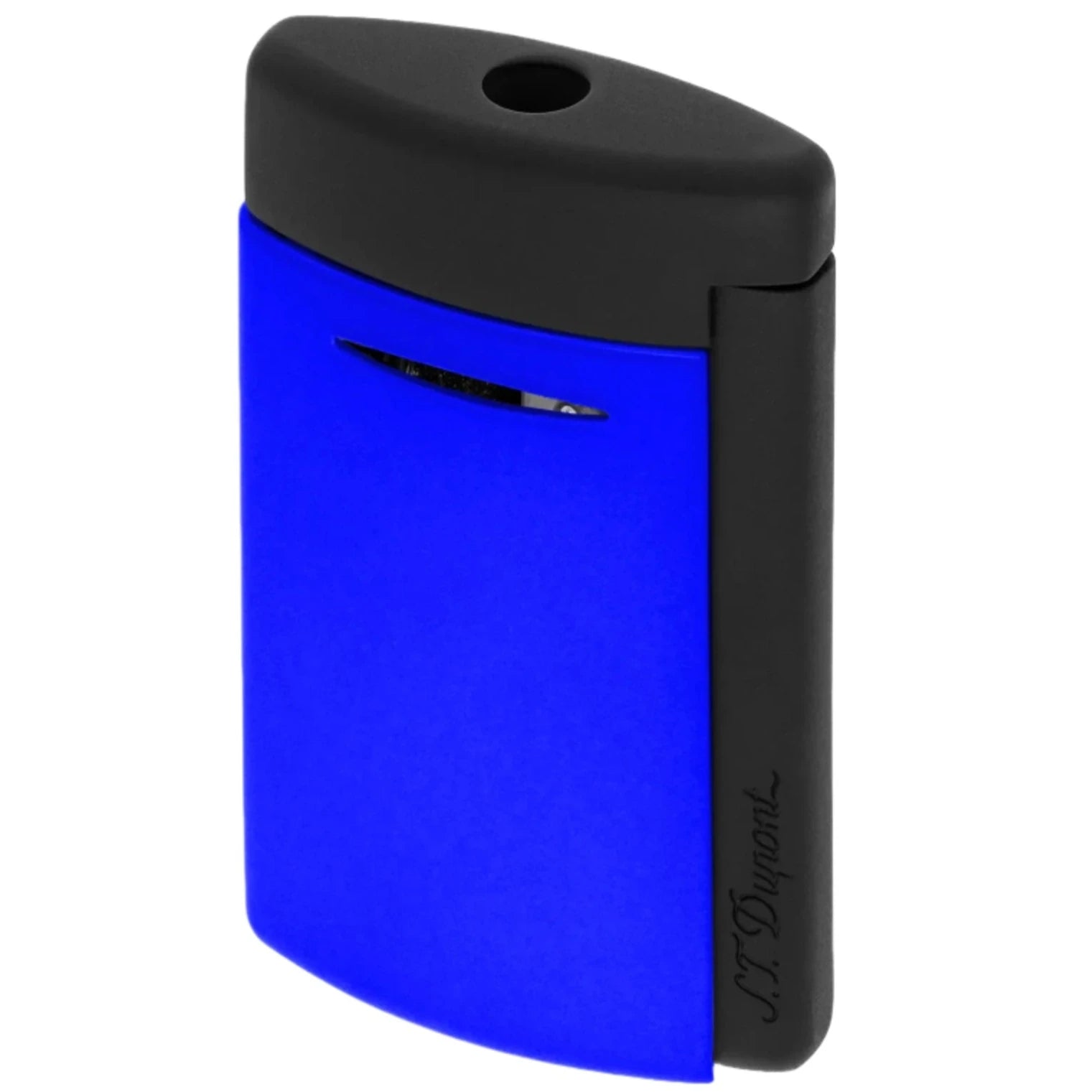 S.T. Dupont Minijet Fluo Matte Blue Lighter