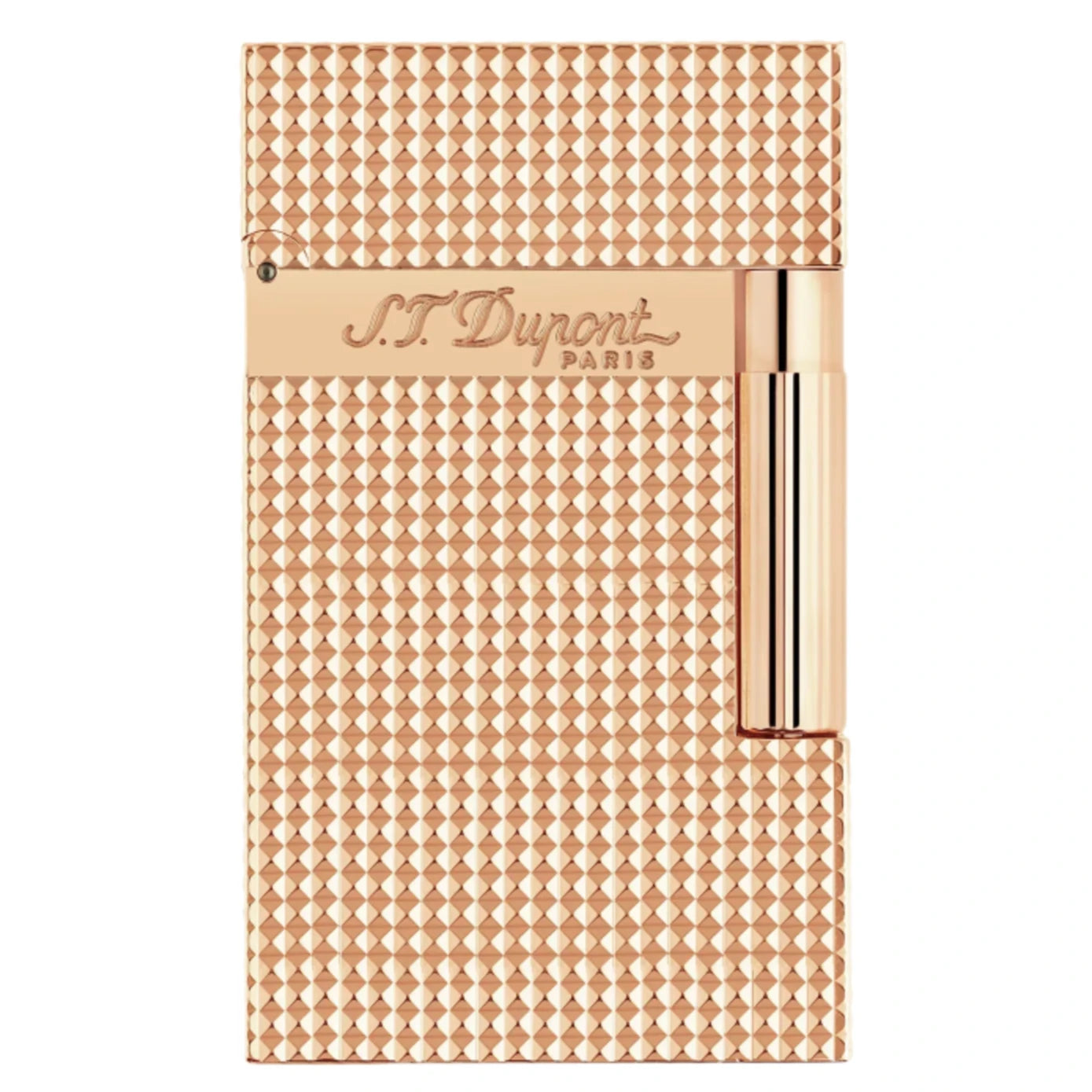 S.T. Dupont Line 2 Rose Gold Diamond Head Lighter