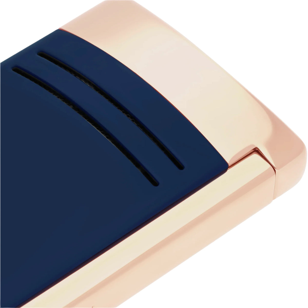 S.T. Dupont Maxijet Blue and Pink Gold Lighter