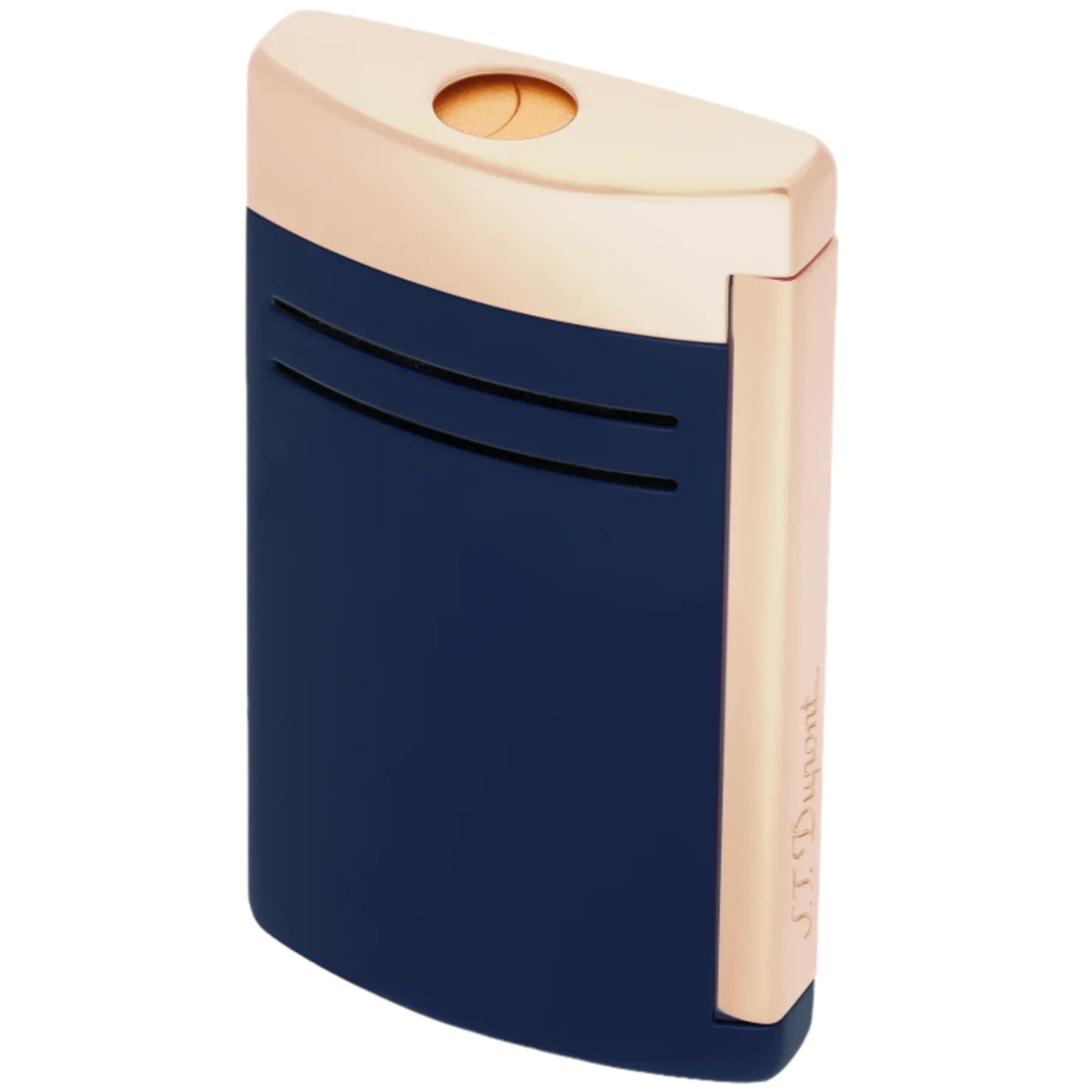 S.T. Dupont Maxijet Blue and Pink Gold Lighter