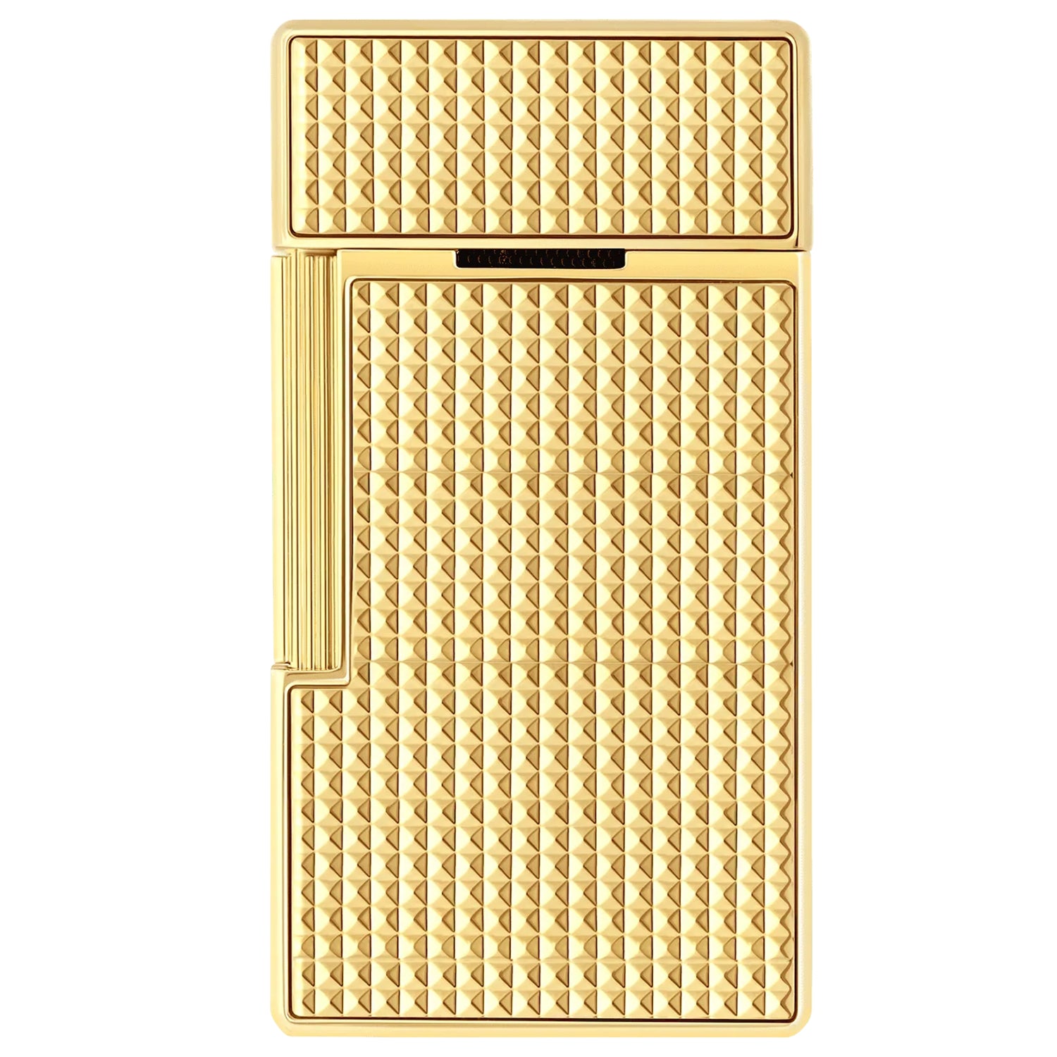 S.T. Dupont Biggy Gold Diamond Head Jet Flame Lighter