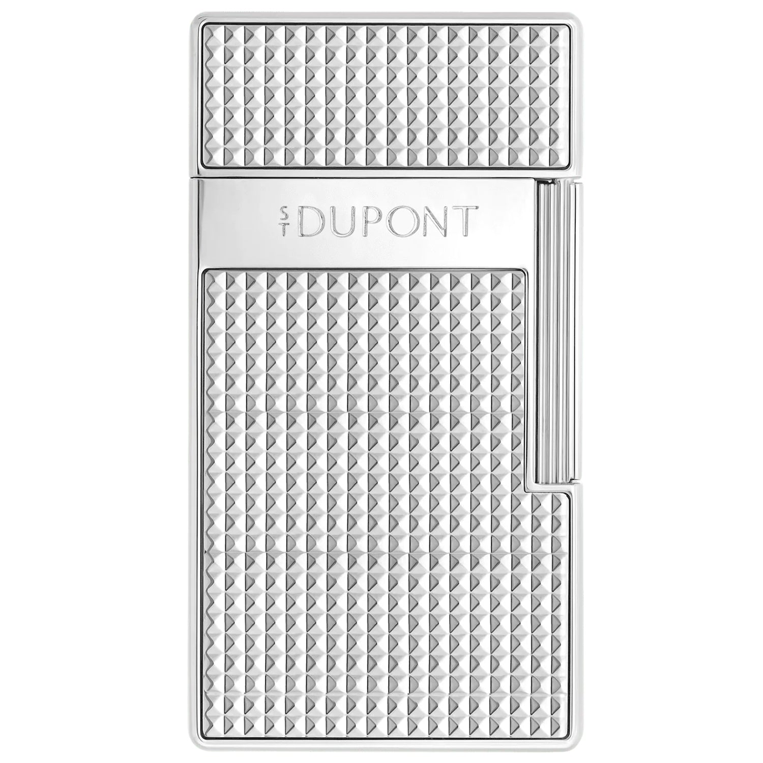 S.T. Dupont Biggy Palladium Diamond Head Jet Flame Lighter